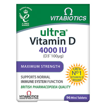 Vitabiotics Ultra Vitamin D3 – 96 Tablets