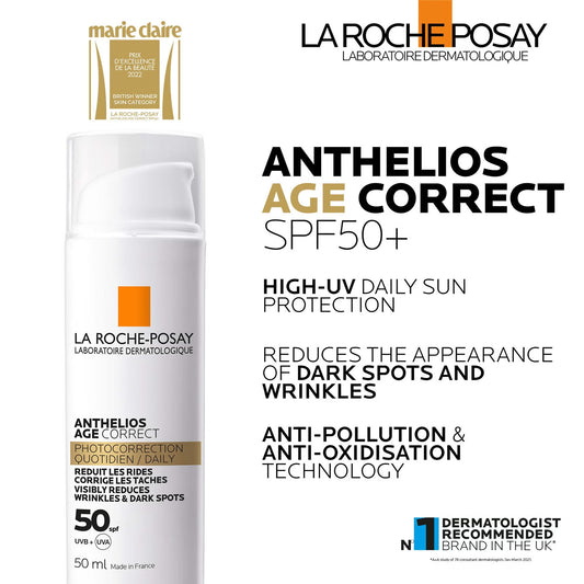 La Roche-Posay Anthelios Age Correct Sunscreen SPF50 50ml